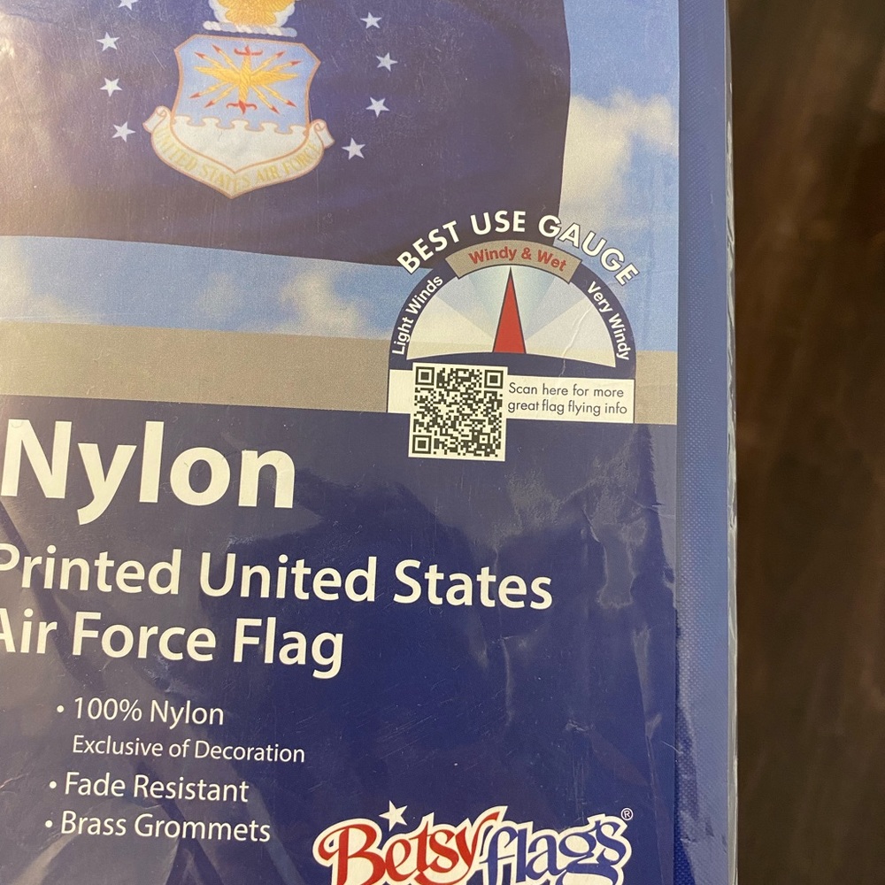 ✈️ 🇺🇸 3’X5’ Grommet Nylon US Air Force Flag - Picture 12 of 15